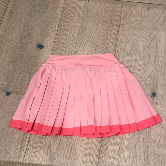 Aerie Pink Pleated Mini Skirt - Picture 4 of 4